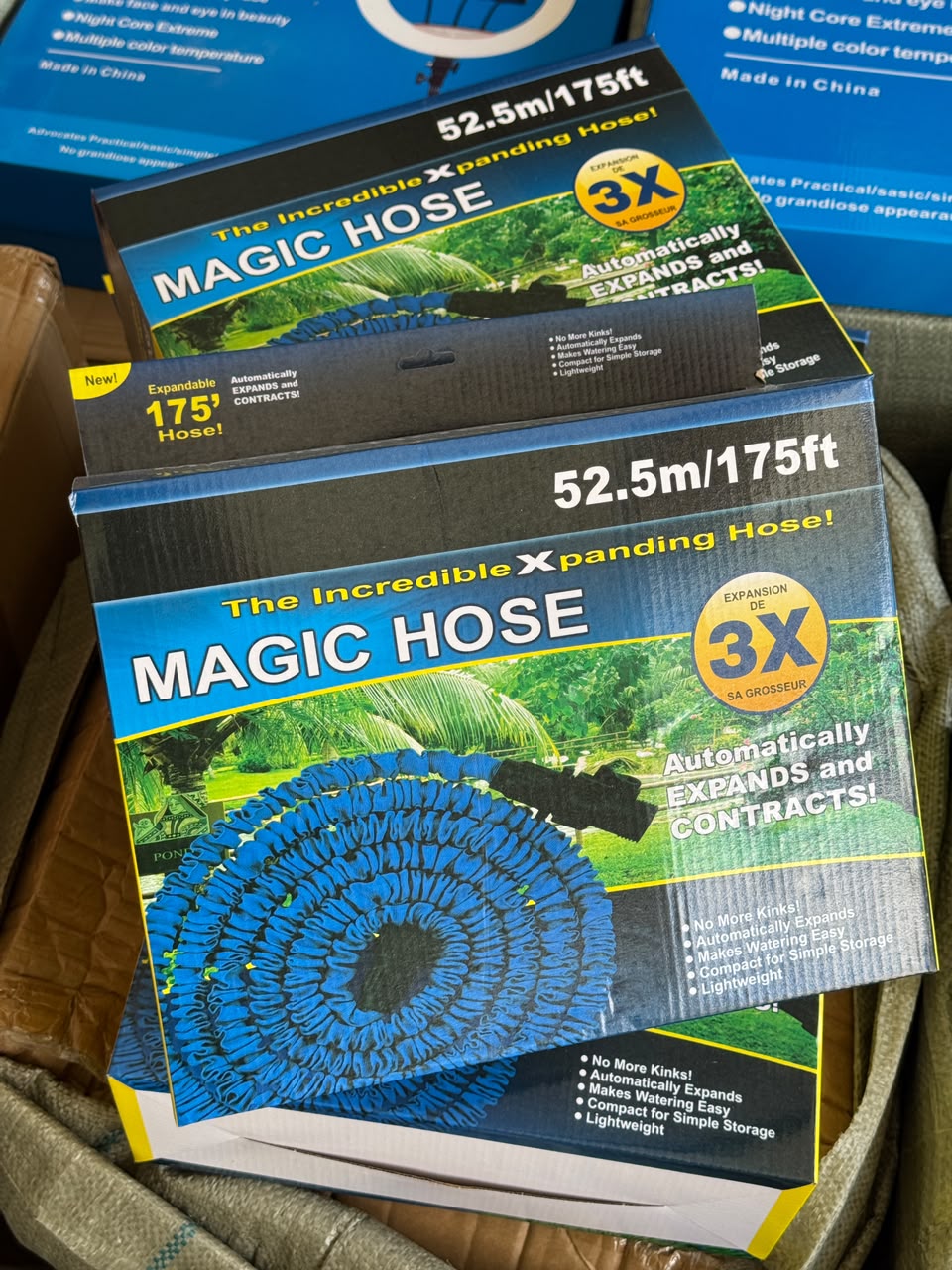 Tuyau D’arrosage Extensible Magic Hose 52,5m