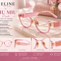 Lunettes Miu Miu Pink Femme