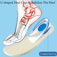 Semelles orthopédique en Silicone