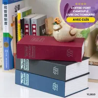 Coffre-Fort Camouflé Livre YL1610